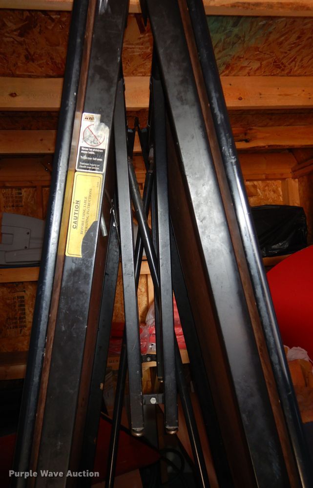 image for item MP9448 (3) 12' folding lunchroom tables