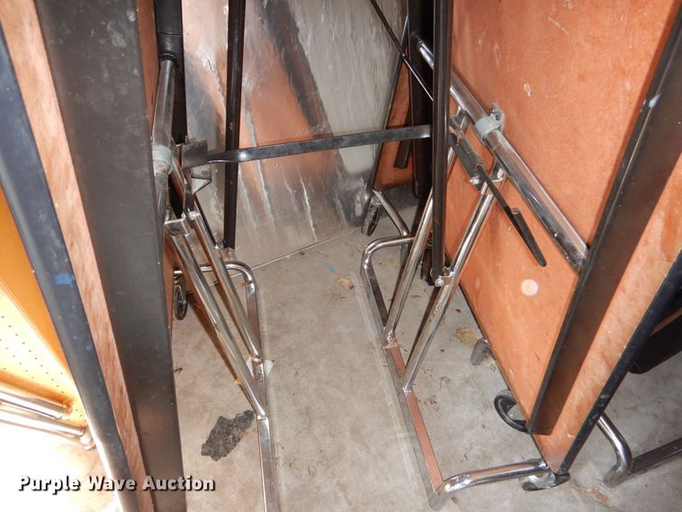 image for item MP9448 (3) 12' folding lunchroom tables