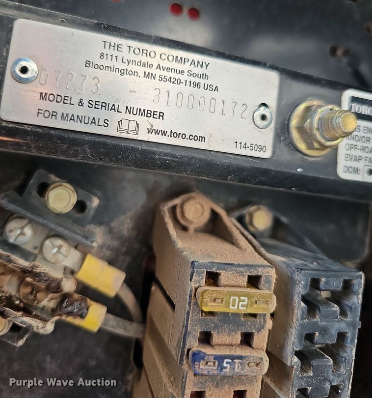 image for item MP9508 2010 Toro Workman MDX  utility vehicle