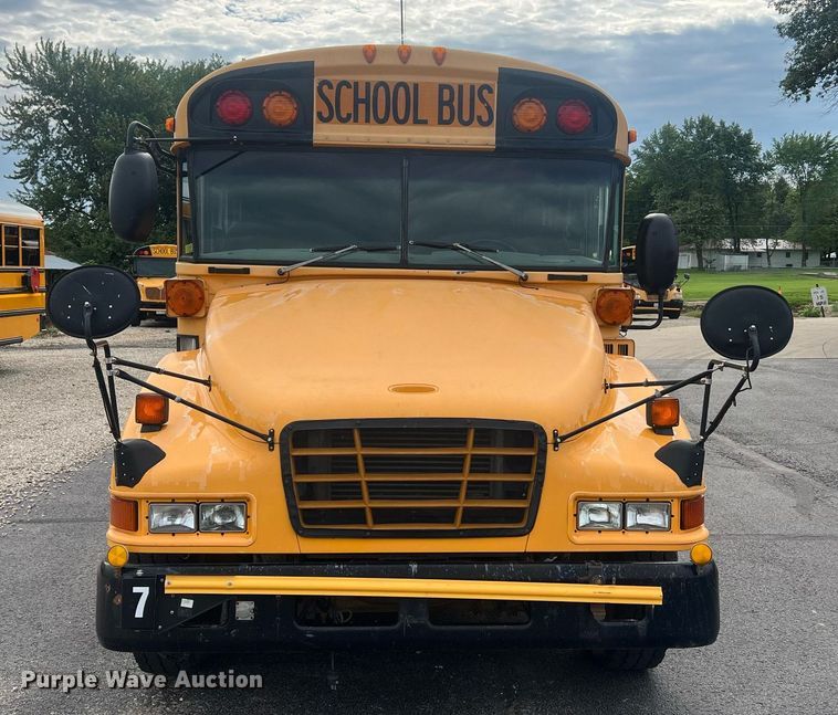 image for item NA9098 2007 Blue Bird  school bus