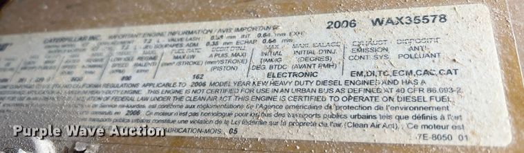 image for item NA9098 2007 Blue Bird  school bus