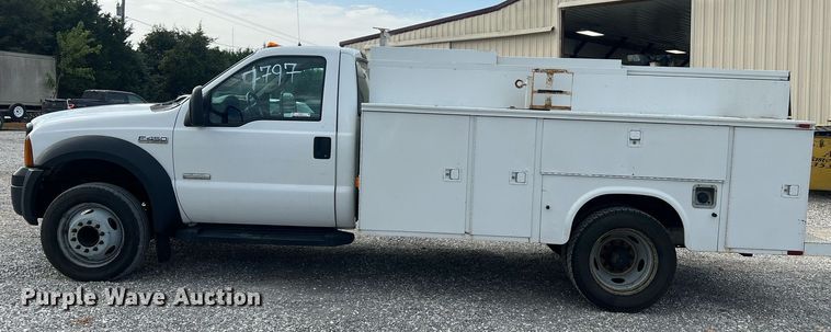 image for item NA9171 2006  Ford F450 Super Duty XL  utility / service truck