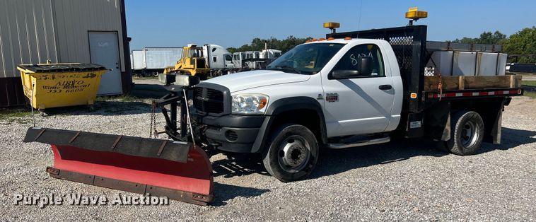 image for item NA9187 2010 Dodge Ram 5500HD  dump flatbed truck