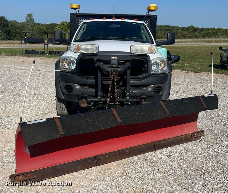 image for item NA9187 2010 Dodge Ram 5500HD  dump flatbed truck