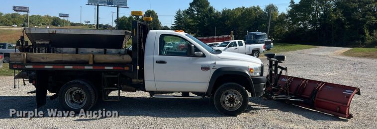 image for item NA9187 2010 Dodge Ram 5500HD  dump flatbed truck