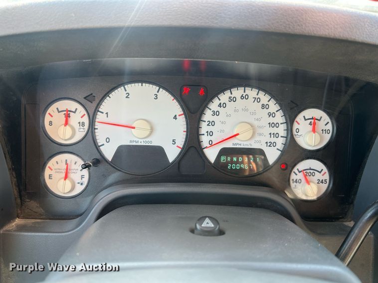 image for item NA9187 2010 Dodge Ram 5500HD  dump flatbed truck