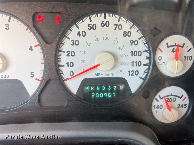 image for item NA9187 2010 Dodge Ram 5500HD  dump flatbed truck