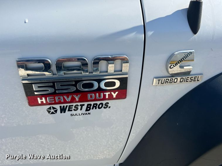 image for item NA9187 2010 Dodge Ram 5500HD  dump flatbed truck