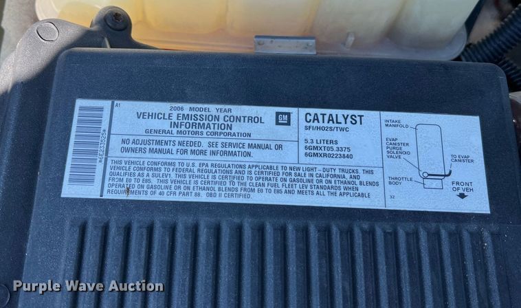 image for item NA9188 2006 Chevrolet Silverado 1500  Ext. Cab pickup truck