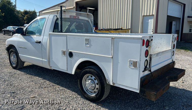 image for item NA9190 2005 Dodge Ram 2500  utility bed pickup truck