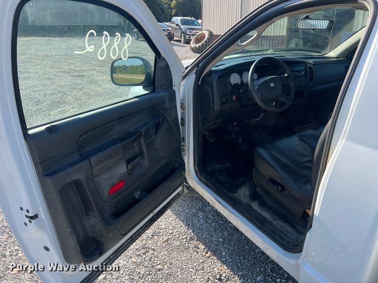 image for item NA9190 2005 Dodge Ram 2500  utility bed pickup truck