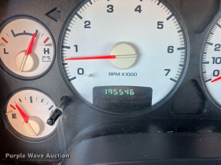 image for item NA9190 2005 Dodge Ram 2500  utility bed pickup truck