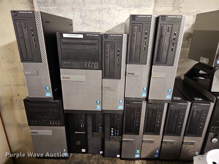 image for item NJ9771 Approximately 48 Dell CPUs