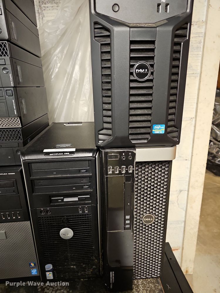 image for item NJ9771 Approximately 48 Dell CPUs