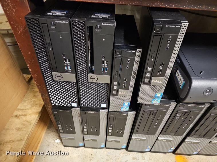 image for item NJ9771 Approximately 48 Dell CPUs