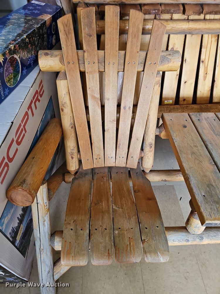 image for item NJ9781 (3) wood chairs