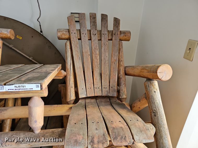 image for item NJ9781 (3) wood chairs