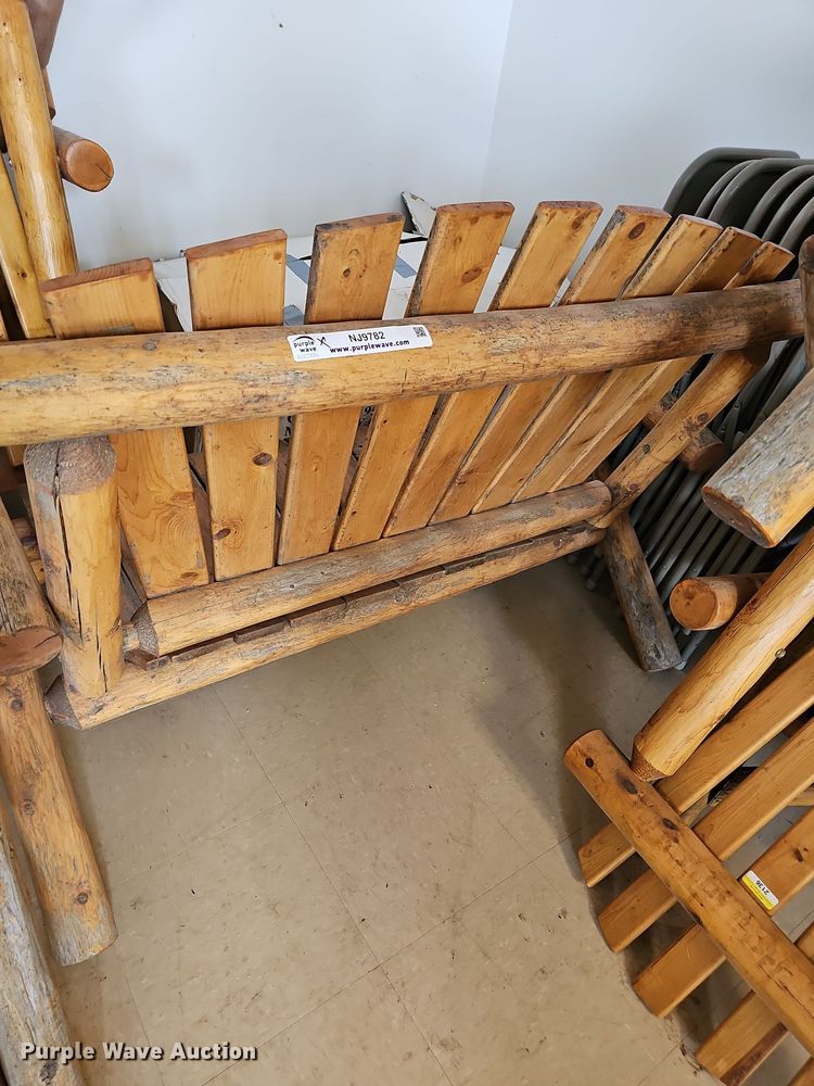 image for item NJ9782 (3) wood benches