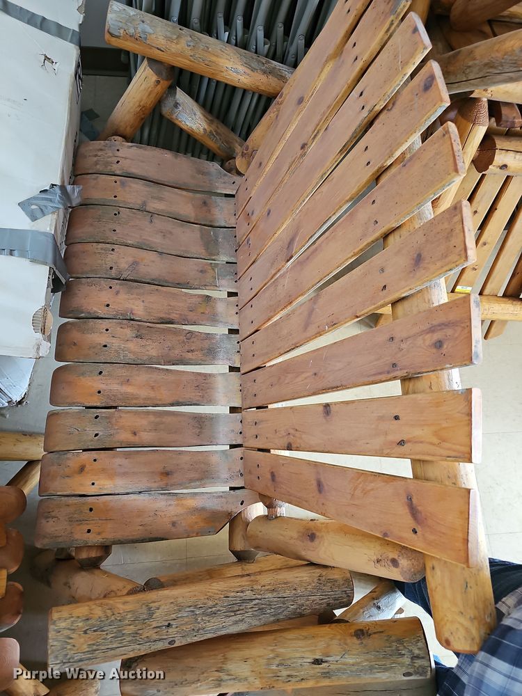 image for item NJ9782 (3) wood benches