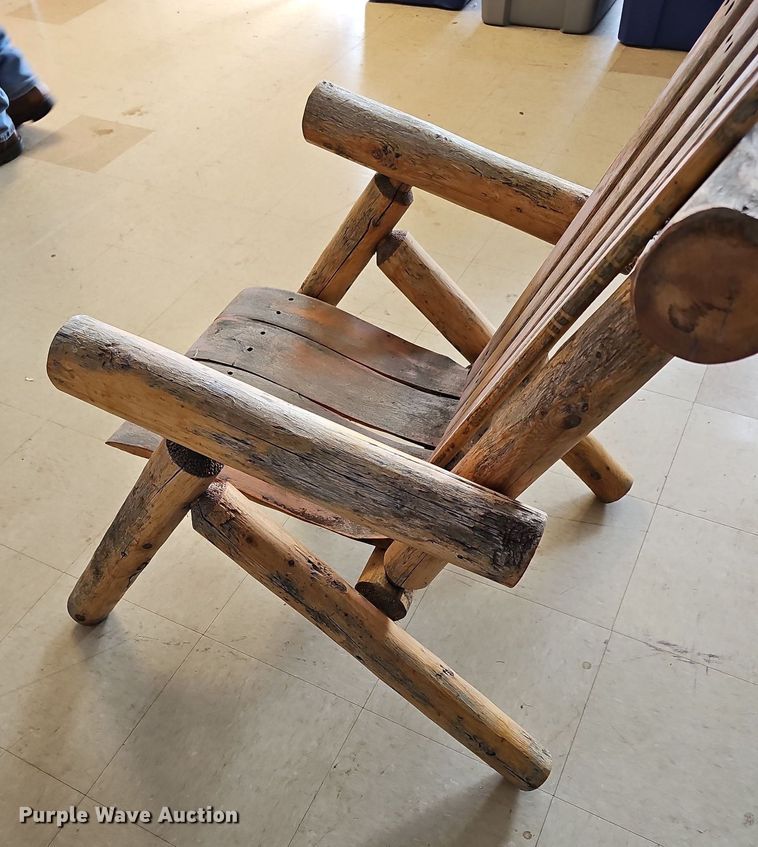 image for item NJ9783 (5) wood chairs