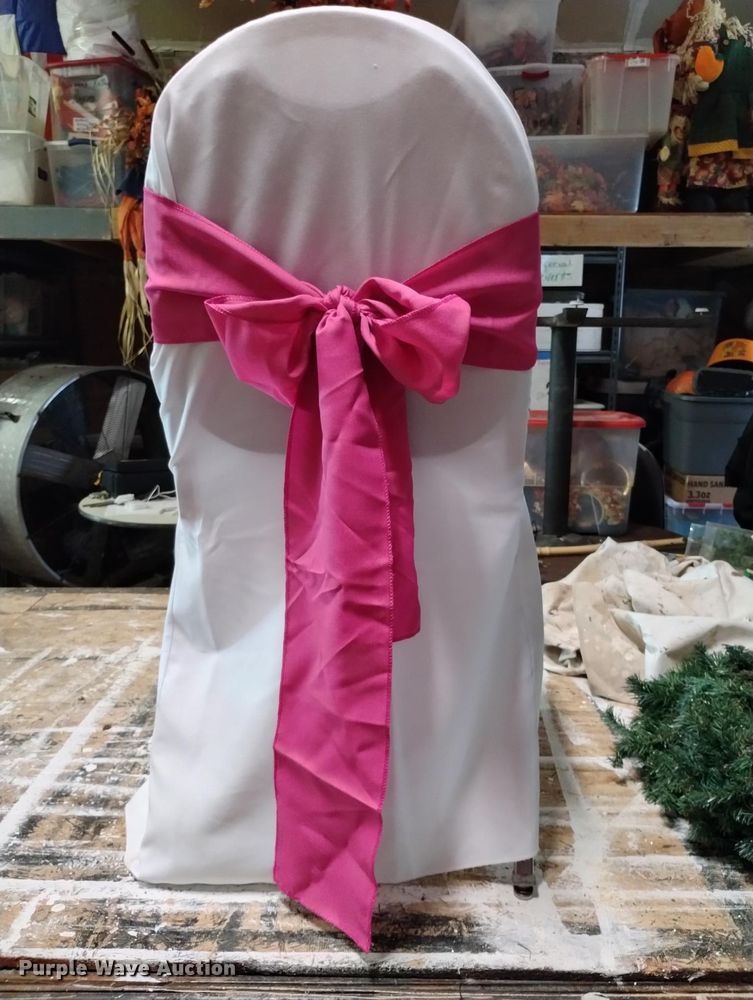 image for item NJ9789 Approximately 200 chair ribbons