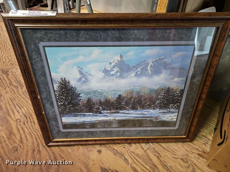 image for item NJ9794 Home Interiors framed picture