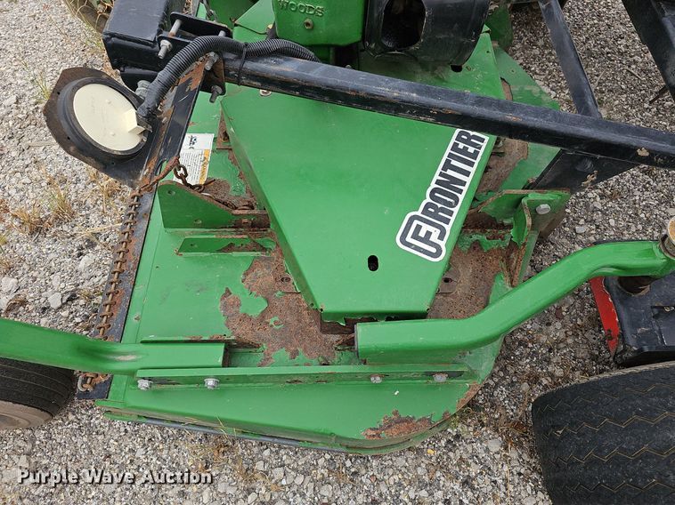image for item NJ9801 2014 Frontier FM1012  batwing finish mower
