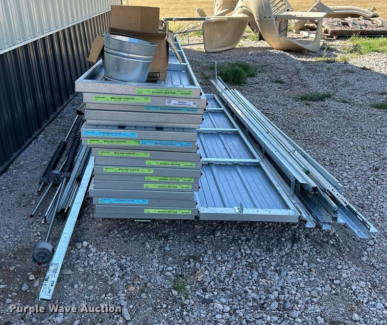 image for item NP9524 Midland Garage (3) garage doors