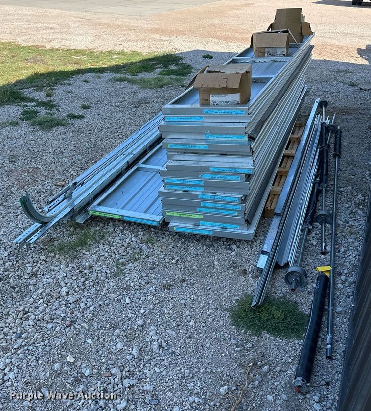 image for item NP9524 Midland Garage (3) garage doors