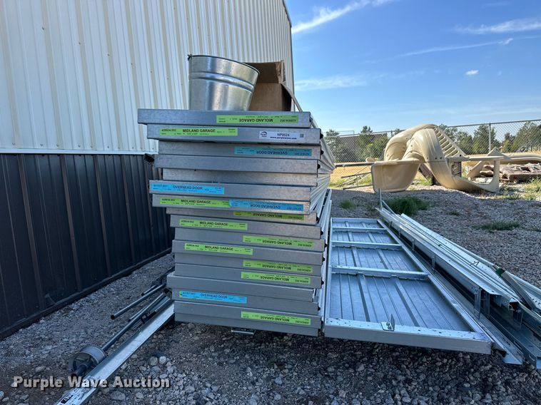 image for item NP9524 Midland Garage (3) garage doors