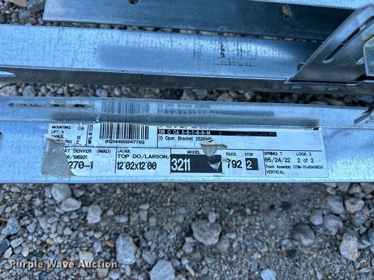 image for item NP9524 Midland Garage (3) garage doors