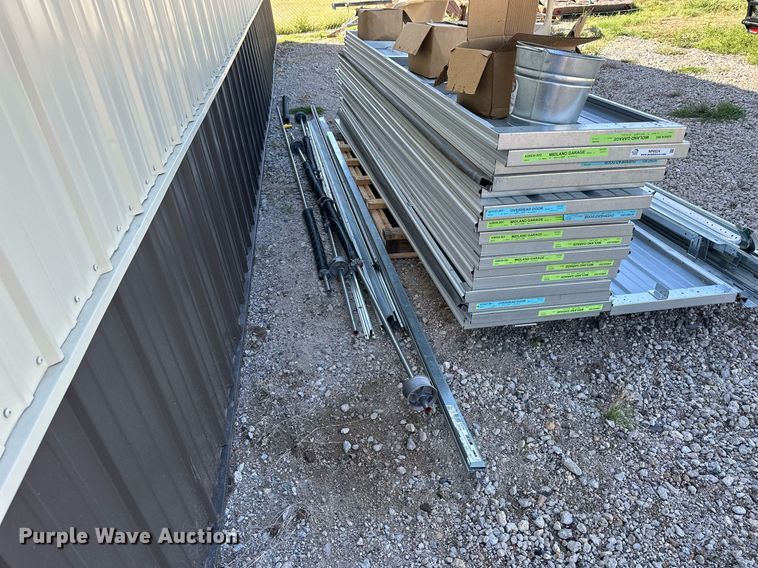 image for item NP9524 Midland Garage (3) garage doors