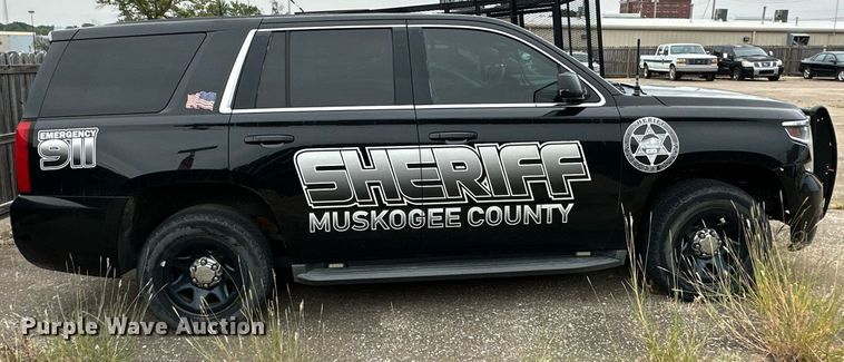 image for item NQ9301 2015 Chevrolet Tahoe Police  SUV