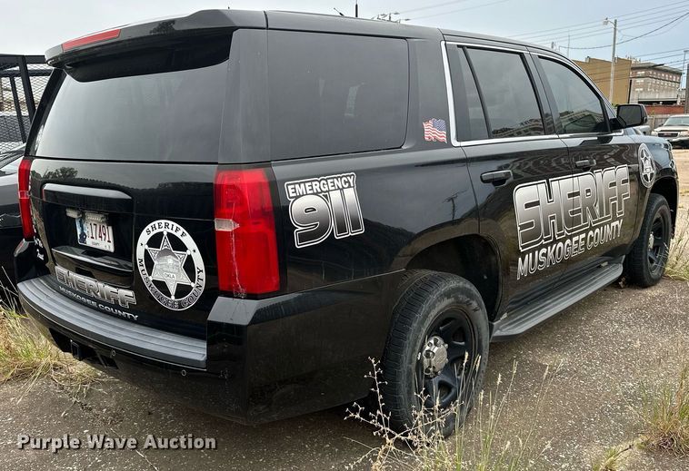 image for item NQ9301 2015 Chevrolet Tahoe Police  SUV