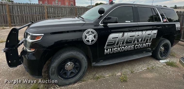 image for item NQ9301 2015 Chevrolet Tahoe Police  SUV