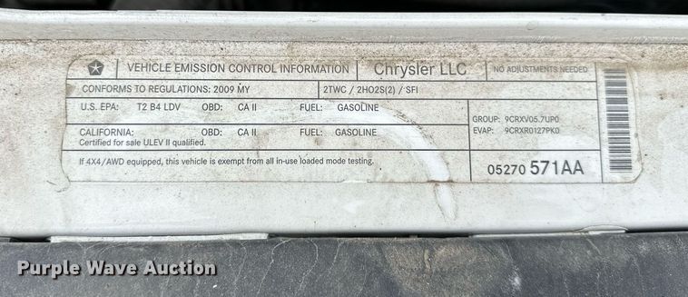 image for item NQ9302 2009 Dodge Charger