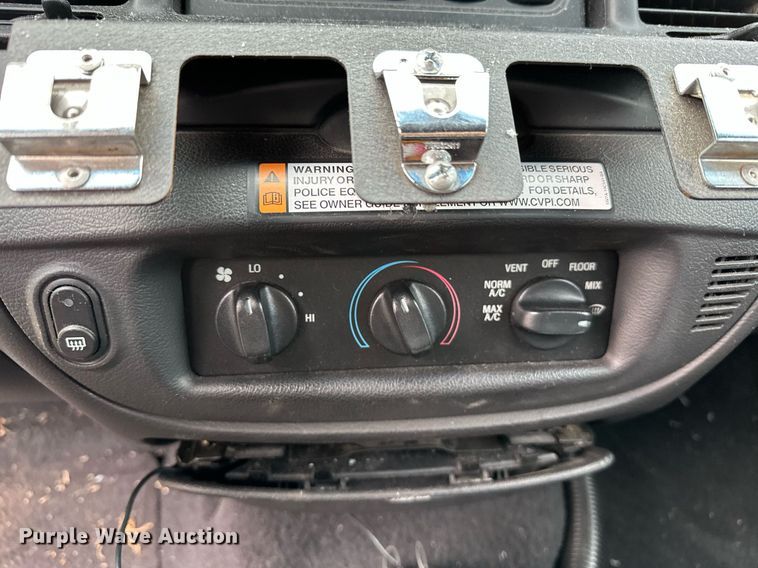 image for item NQ9312 2007 Ford Crown Victoria Police Interceptor