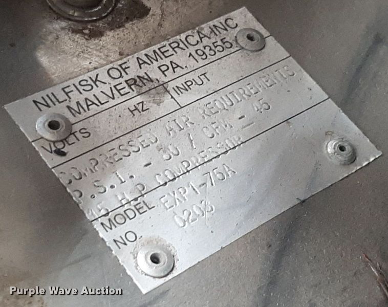 image for item NV9296 Nilfisk-Advance EXP1-75A compressed air vacuum