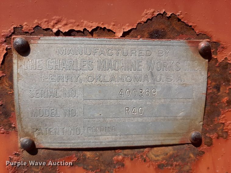 image for item NV9297 Ditch Witch R40  trencher