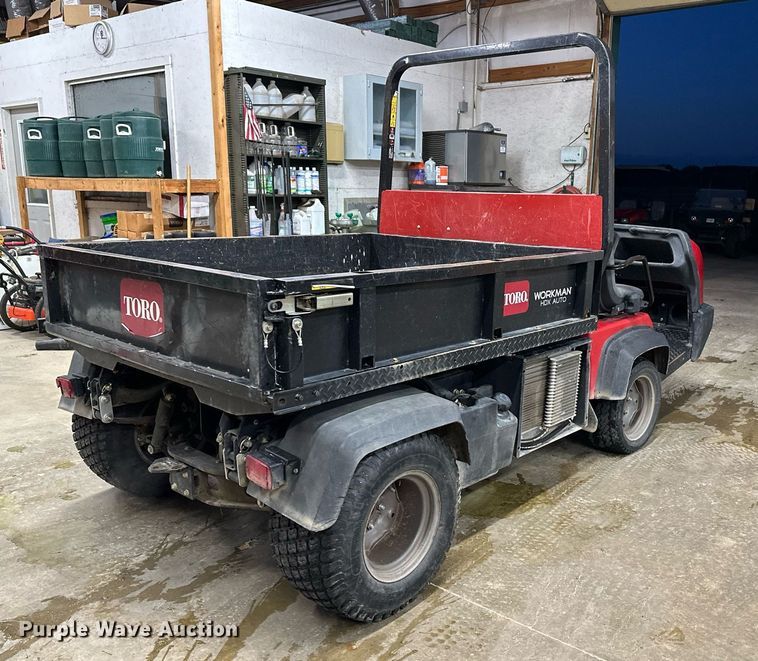 image for item NX9705 2016 Toro Workman HDX Auto 07390  utility vehicle