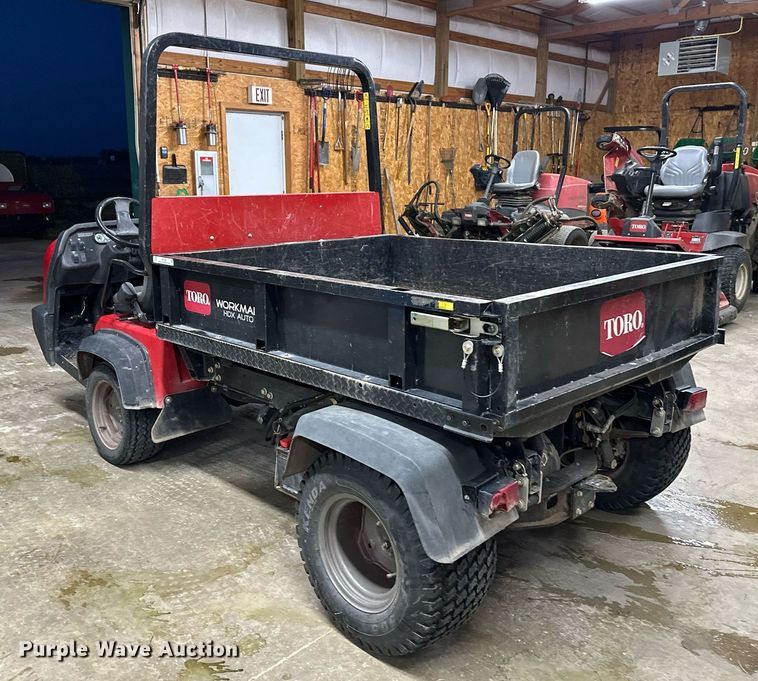 image for item NX9705 2016 Toro Workman HDX Auto 07390  utility vehicle