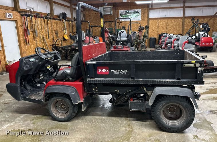 image for item NX9705 2016 Toro Workman HDX Auto 07390  utility vehicle
