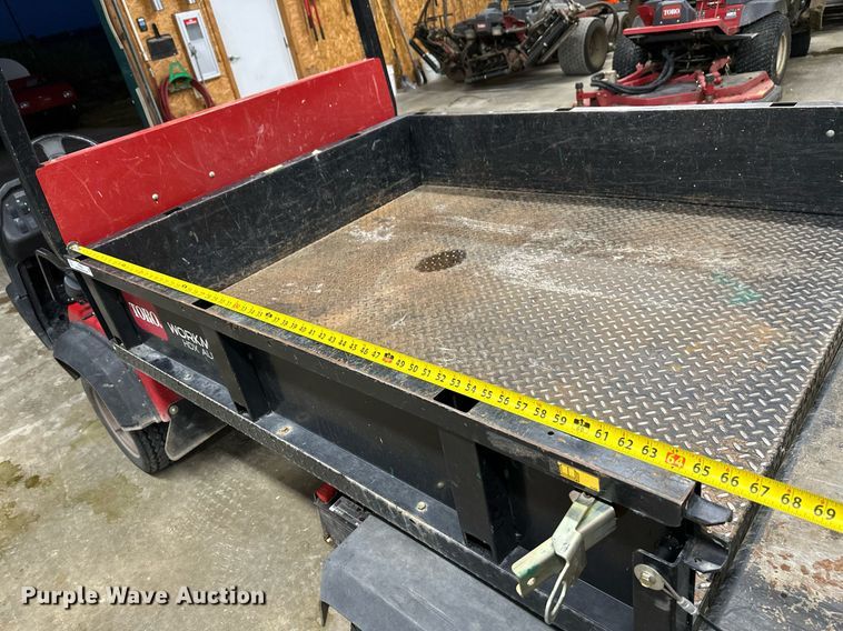 image for item NX9705 2016 Toro Workman HDX Auto 07390  utility vehicle