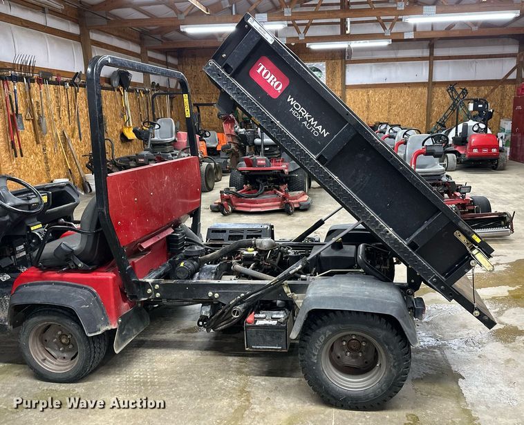 image for item NX9705 2016 Toro Workman HDX Auto 07390  utility vehicle