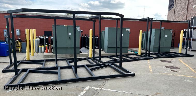 image for item NX9717 (4) steel speaker stands