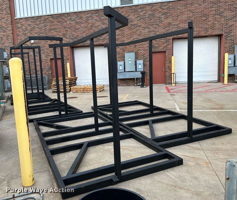 image for item NX9717 (4) steel speaker stands