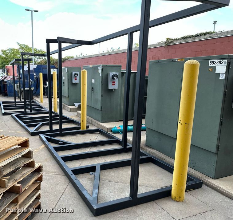 image for item NX9717 (4) steel speaker stands