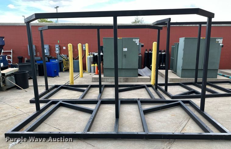 image for item NX9717 (4) steel speaker stands