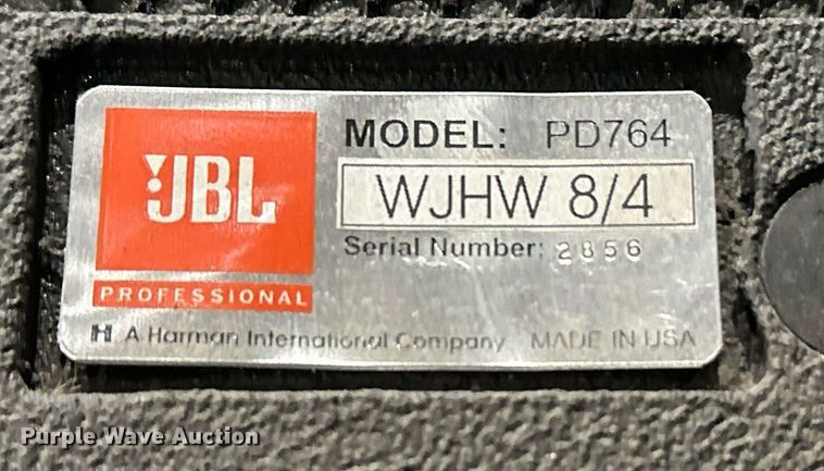 image for item NX9720 (7) JBL arena speakers