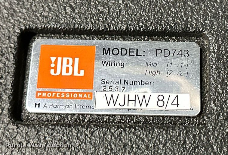 image for item NX9721 (30) JBL arena speakers